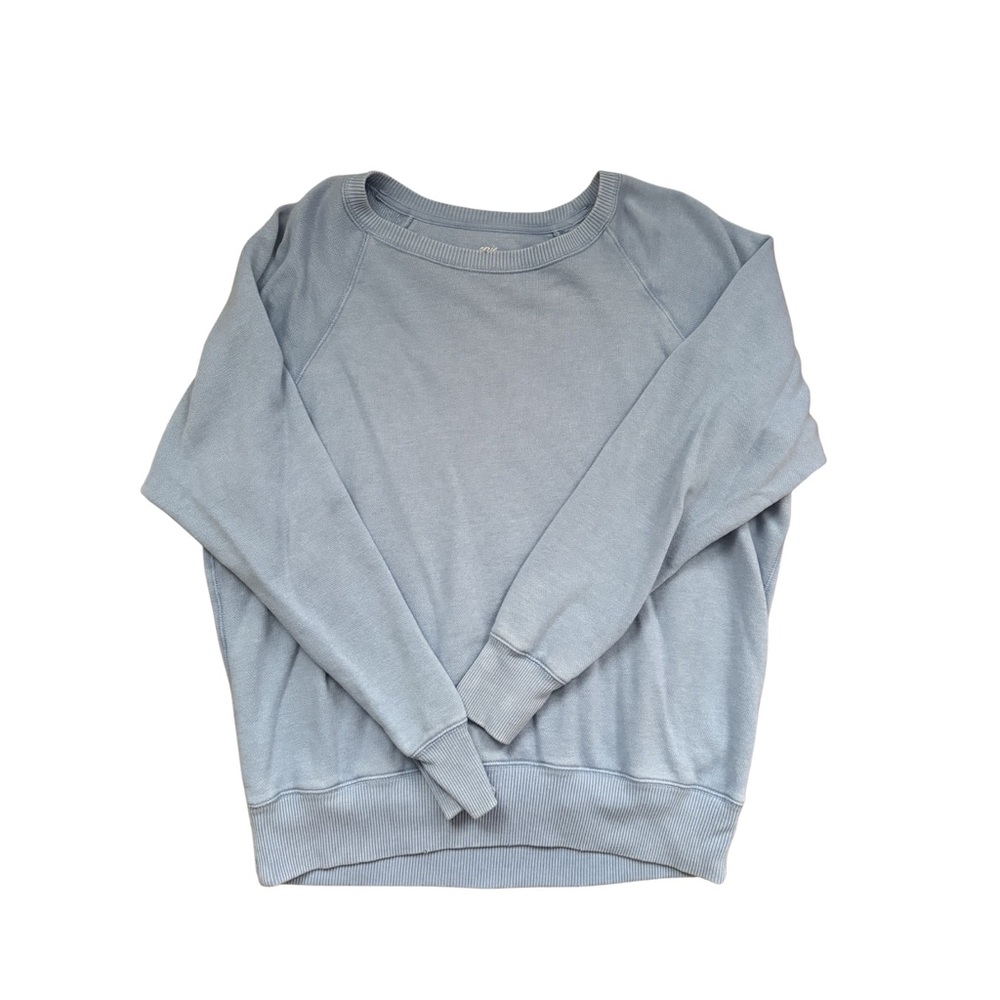 aerie Classic Crewneck Sweatshirt - Light Blue